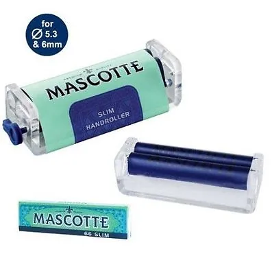 Mascotte Premium Quality Classic Slim King Size Metal Hand Roller Roll Boxes • £4.99