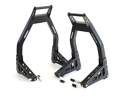 Surewheels Sport Bike Motorcycle Stand Front Fork Rear Swingarm Universal Set • $189.95