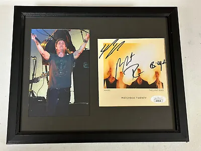 Matchbox 20 Autographed Signed Framed The Light Goes Cd Cover Jsa Coa # Ap29140 • $150