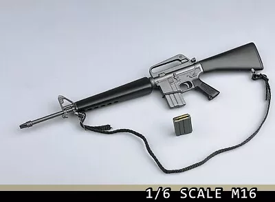 1:6 WWII M16 Gun Rifle Weapon Model For 12  Male Action Figure Body Toys • $20.99