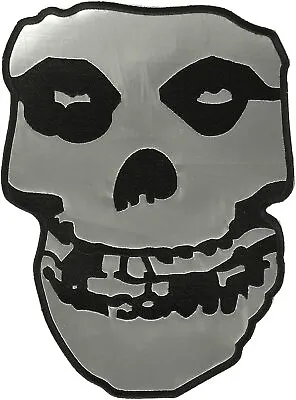 Misfits Punk Band Danzig Music Skull Fiend Silver Vinyl Back Patch P-2812-CHX • $15.99