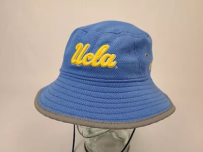 UCLA Bruins New Era Bucket Hat Blue OSFM Fishermans Outdoor Sun Hat Embroidered • $14.99