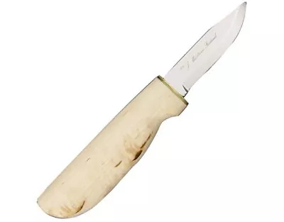 Marttiini MN511017 New Handy Fixed Plain Blade Hunting Knife + Sheath • $46.45