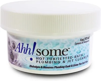 Ahh-Some Hot Tub/Jetted Bath Plumbing & Jet Bio-Cleaner 6 Oz Ahhsome NEW • $49.95