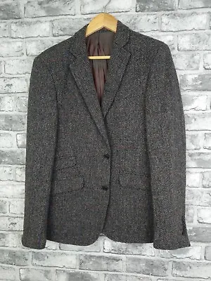 Holland Esquire Blazer Size 38 Harris Tweed Luxury Wool Jacket • £99.99