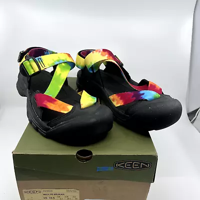 Keen Zerraport II Multi Tye-Dye/Black Sport Sandal Men's Sizes 10.5-14 NEW • $40.28