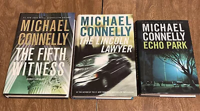 Michael Connelly Novels Lot Of 3 Hardcover 1st Ed. Acceptable Cond (278) • $4.19