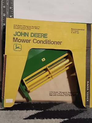 Ertl John Deere Mower Conditioner 1/16 Diecast Farm Implement Replica • $185