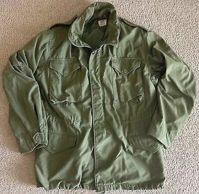 Vintage 1971 US Military Cold Weather Field Jacket Medium Long Army Vietnam ERA • $49.99