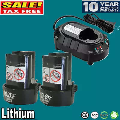 1-2PACK BL1014 Battery 10.8V 4.8AH Li-ion For Makita BL1013 LCT203W 194550-6 US • $12.89