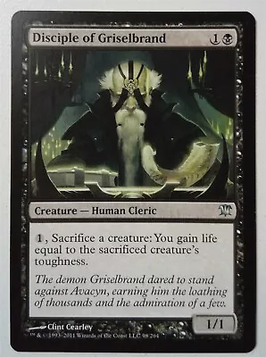 Disciple Of Griselbrand *Uncommon* Magic MtG X1 Innistrad SP • $1.69