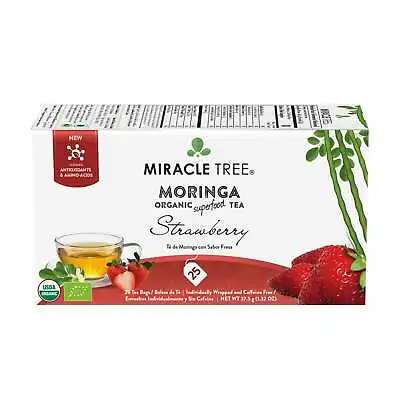 $6.99 • Buy Organic Moringa Tea, Strawberry
