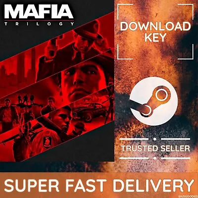 Mafia: The Definitive Trilogy - [2020] PC STEAM KEY 🚀 SAME DAY DISPATCH 🚚 • £18.41