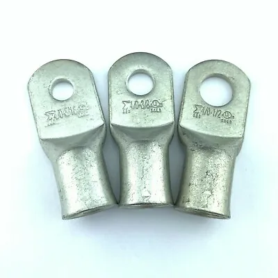 Battery Cable Ends Lugs Ring Terminals Connectors Tin Plated Pure Copper • $21.40