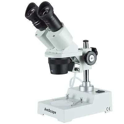 AmScope 10X & 30X Binocular Stereo Student Microscope With Metal Frame + 3D View • $198.70