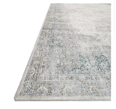 Magnolia Home By Joanna Farmhouse Lucca Mist Ivory Area Rug Floor 2' 3  X 3' 9  • $78.76