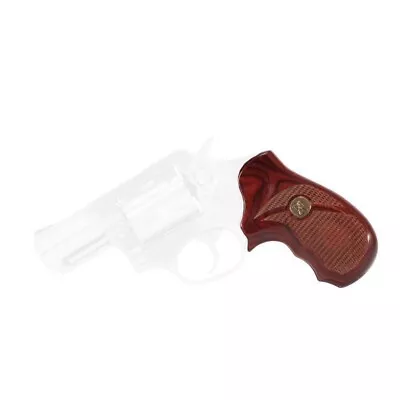 Pachmayr Renegade Wood Laminate Grips Rosewood Checkered For Ruger SP101 - 63060 • $42.89