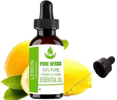 $5.97 • Buy Pure Herbs Lemon 100% Pure & Natural Citrus Limon Essential Oil