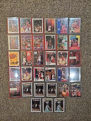 Huge Michael Jordan Card Lot Of (33) Upper Deck /Skybox / NBA Hoops / Fleer • $29.99