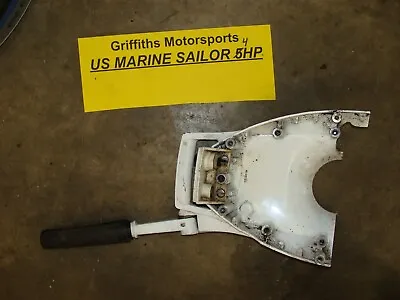 US Marine Sailor 4hp 5CI Outboard CHRYSLER FORCE Tiller Handle Grip Steering Arm • $98