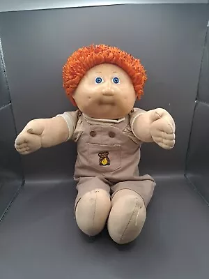 Cabbage Patch Kids Doll By Coleco 1978 1982 RED FUZZY BOY HTF Rare With Freckles • $150