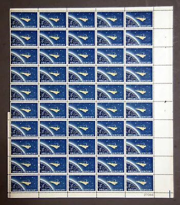 US Stamps 1962 Mint Sheet 4 Cent  Project Mercury  Feb 20th MNH SC# 1193 B • $23.95