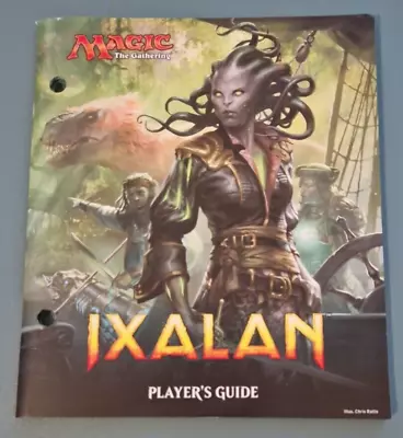 MTG Magic The Gathering IXALAN Player's Guide Manual (from Fat Pack / Bundle) • £4.99