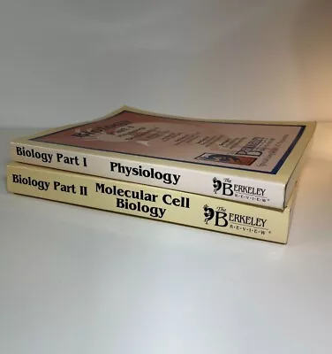 The Berkeley Review MCAT Preparation Biology Part I & Part II - 2013 - VG • $29.99