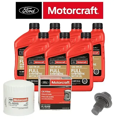 Motorcraft Synthetic 5W-20 Engine Oil Change Kit For 11-15 Ford F-250/F-350 6.2L • $79.95