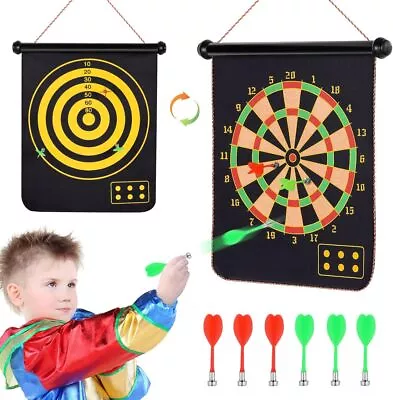 Toys For 3-15 Year Old Boys Kids Dart Board Set Boys Toys Age 3 4 5 6 7 • £19.99