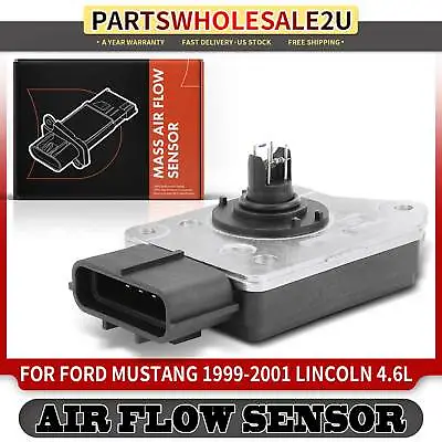 New Mass Air Flow Sensor For Ford Mustang 99-01 Lincoln Continental 98-02 4.6L • $32.39