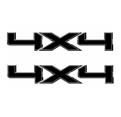 4X4 OFF ROAD DECAL TRUCK FORD F150  Sticker Black Logo For Truck • $11.99