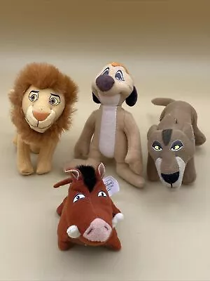 Lot Of 4 Disney's The LION KING 2 SIMBA'S PRIDE Toys Plush 1998 McDonalds • $8.99