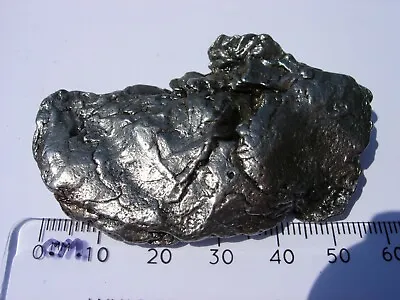 66 Grams NEW CAMPO DEL CIELO METEORITE Polished + Certificate Of Authenticity • $55