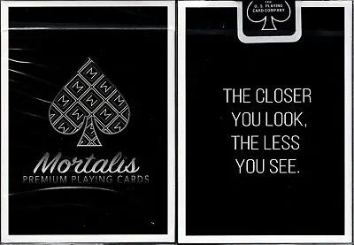 Mortalis Marked Playing Cards Poker Size Deck USPCC Custom Limited Edition New • $19.99