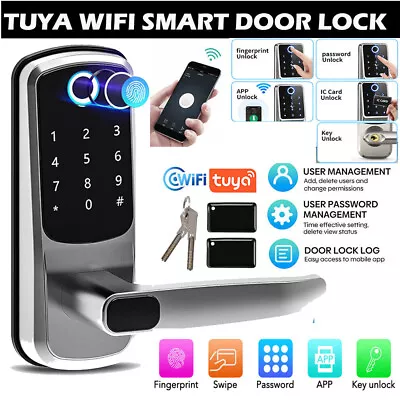 Mechanical Door Lock Keyless Knob Keypad Digital Code Password Entry Combination • $22.99