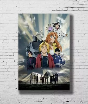 368368 Fullmetal Alchemist Brotherhood Anime Edwards Artch Print Poster • $25.95