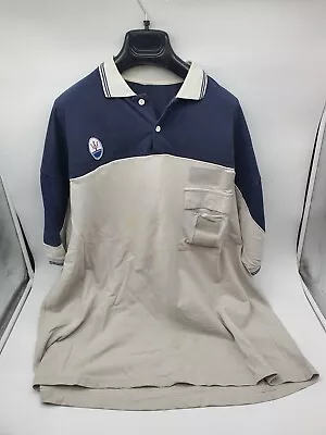 Maserati Factory Mechanical XXL Polo Shirt T Vintage Merak Biturbo Khamsin 424 • $65