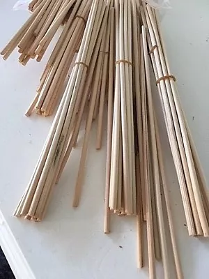 $8.95 • Buy  Natural  Rattan Reed Diffuser Reeds Sticks Premium  5mm & 6mm Black Natural