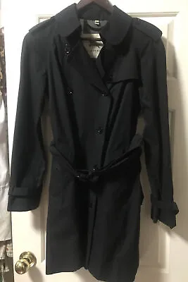 Burberry London Black Trench Coat Size 6 (uk) • $850