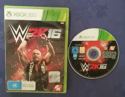 WWE 2K16 XBOX 360 No Manual • $9.99