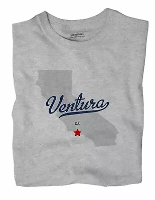 Ventura California CA Calif T-Shirt MAP • $19.50