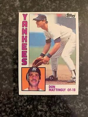 1984 Topps Baseball #8 DON MATTINGLY ROOKIE.............. • $4.99