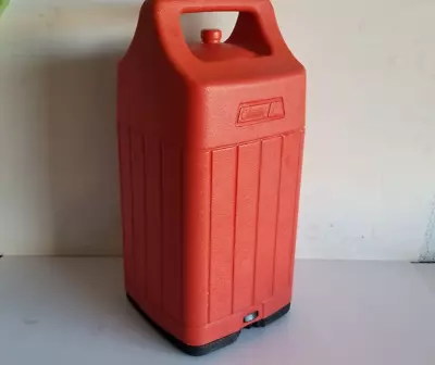 1988 Coleman 220 290 295 Lantern Red Hard Plastic Carry Case • $34