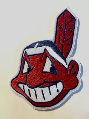 Cleveland Indians Chief Wahoo Jersey Sleeve Official MLB Logo Patch • $14.95