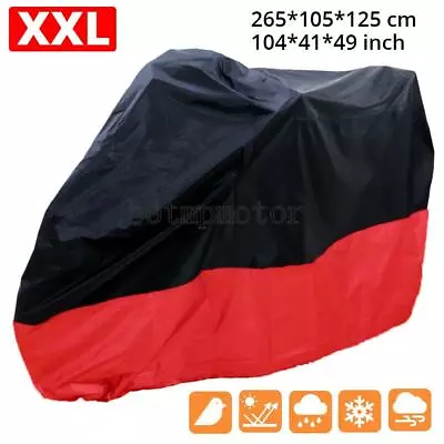 XXL Motorcycle Cover Protector For Kawasaki Vulcan 1500 1600 Classic Mean Streak • $24.85