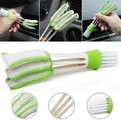 £1.92 • Buy Plastic Car Brush Cleaning Tool Auto Air Conditioner Vent Blinds Cleaner