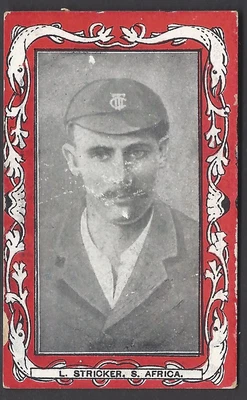£12 • Buy Wills (aus) - Australian & South African Cricketers (light, Red) - L Stricker Sa