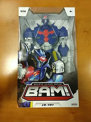 BAM! Beasts Aliens Mechs 11” Action Figure SABER JX-101 - 4B • $16.99