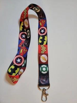 $6 • Buy Superhero Logo Lanyard